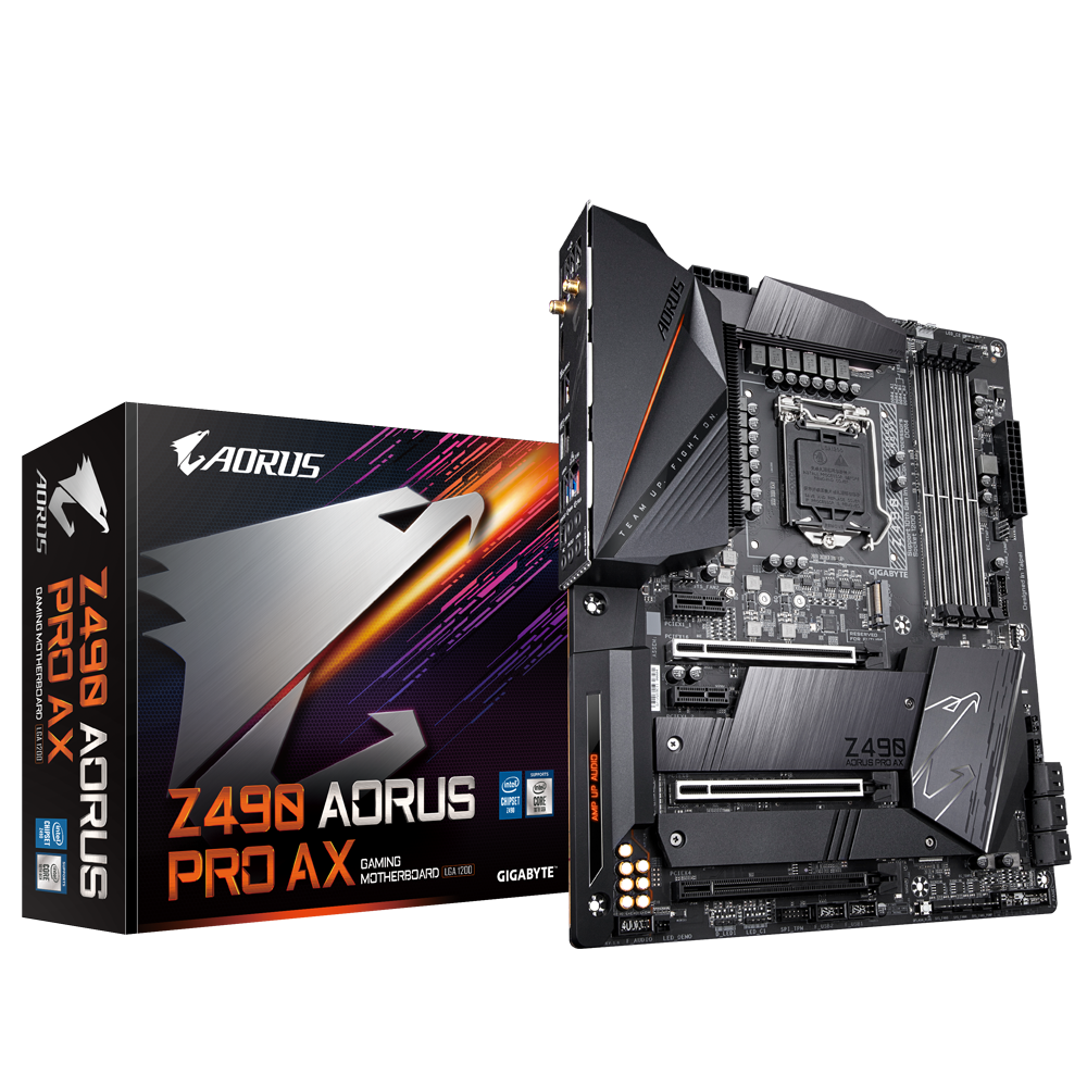 Материнская плата gigabyte z490 aorus pro ax обзор